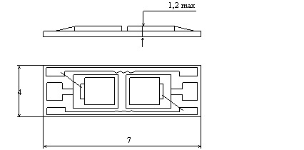 Габаритные и установочные размеры Фотодиода ФД-313М